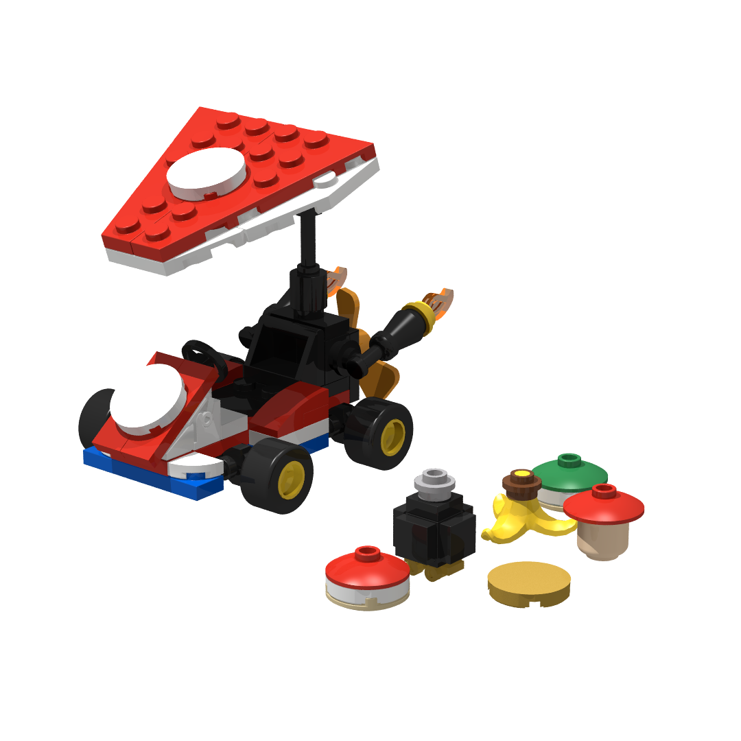Minifigure Scale Mario Kart