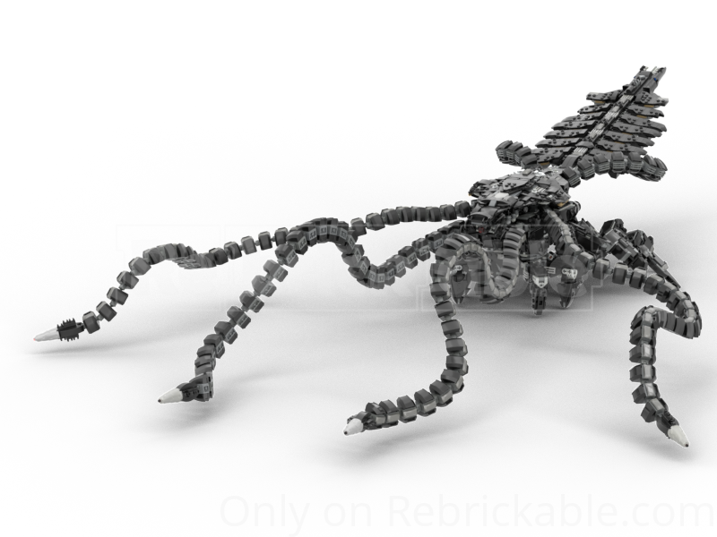 LEGO Horus midi-scale (from Horizon)