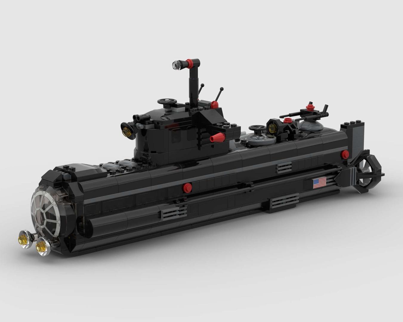 Brickticks Marine Engineering Stealth Combat Sub