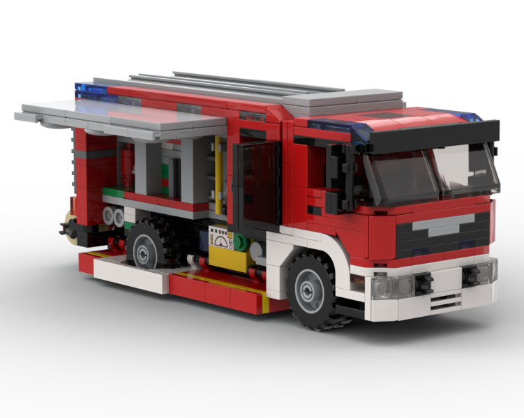 HLF20 Feuerwehr 8W MAN Fire Truck
