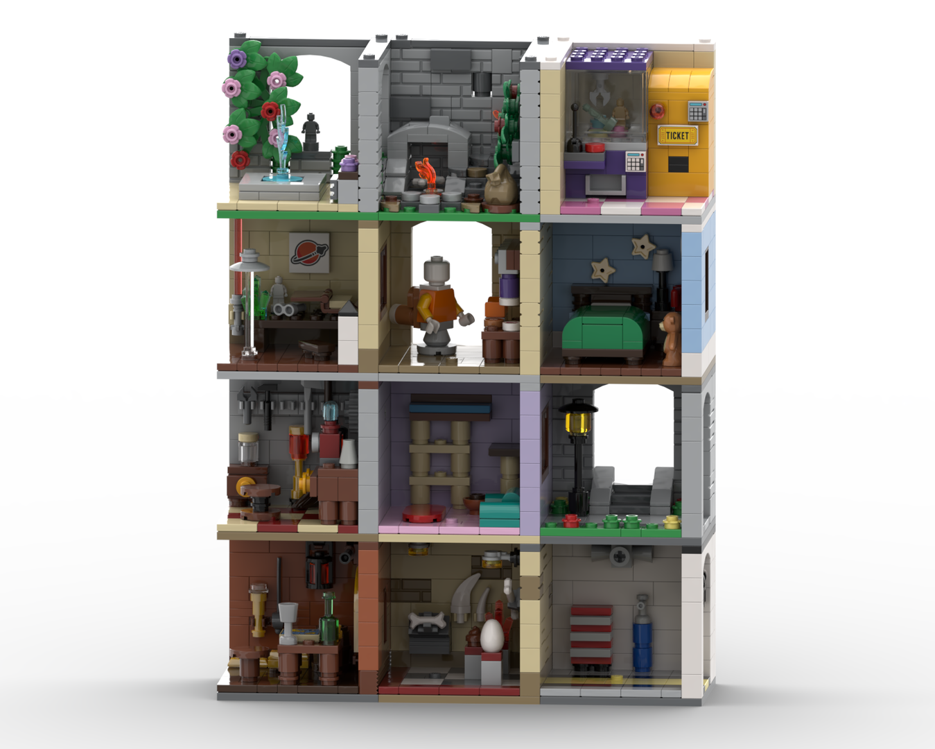 Series 27 CMF (71048) Vignette/Habitat Bundle