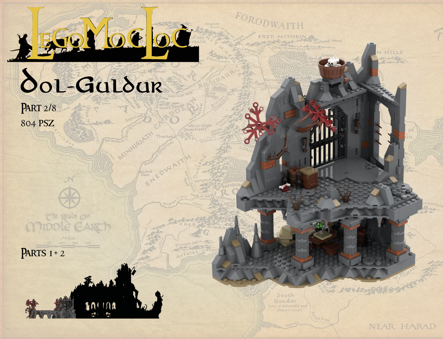 UCS Dol-Guldur - part 2/8