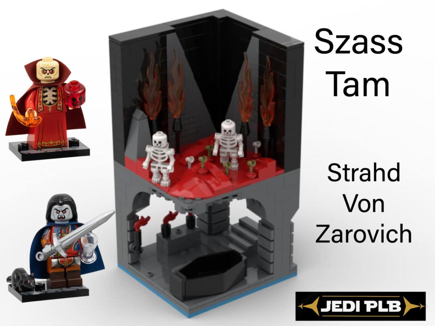Dungeons And Dragons Szass Tam and Strahd Von Zarovich Display