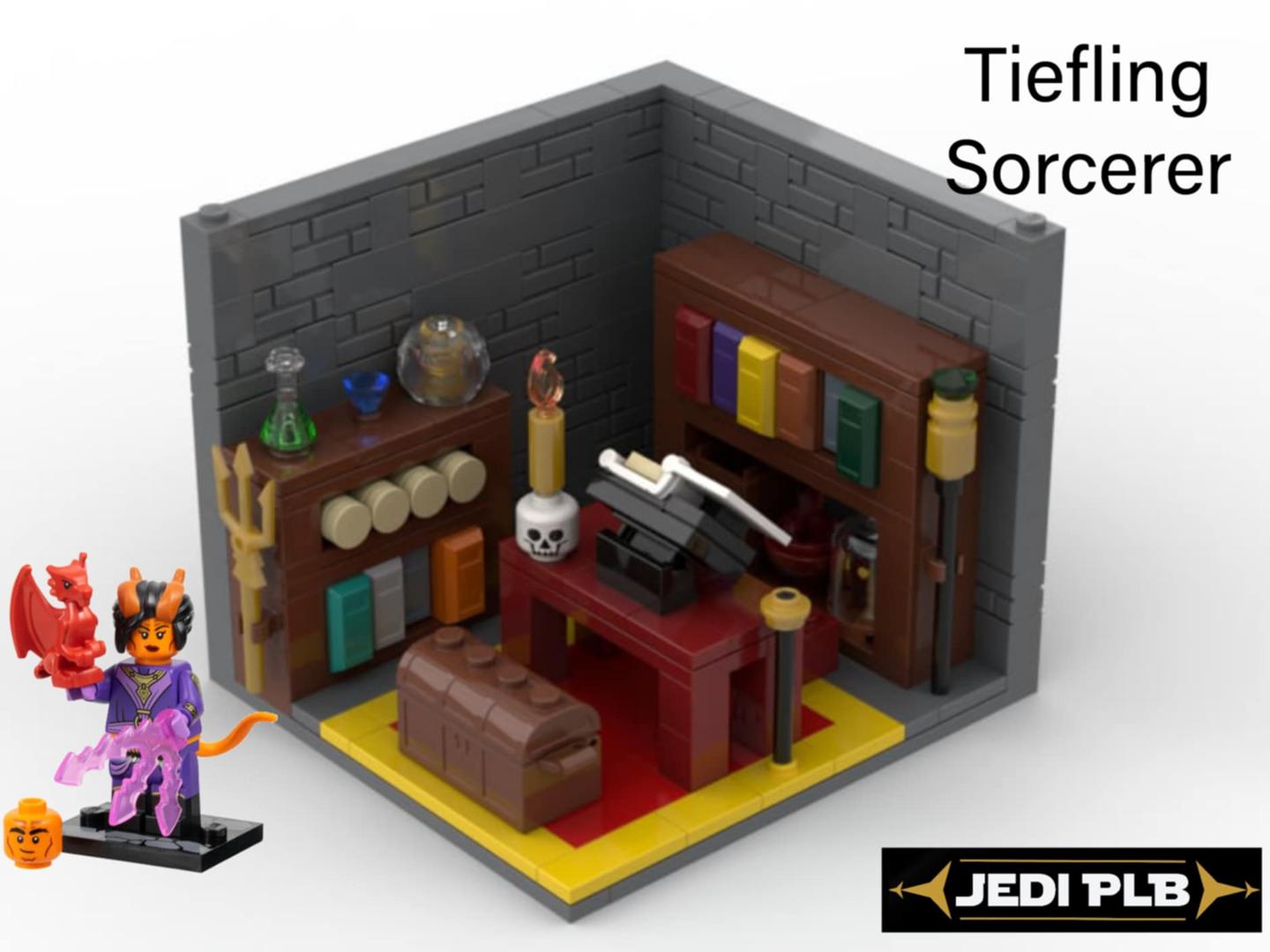 Dungeons And Dragons Tiefling Sorcerer Display