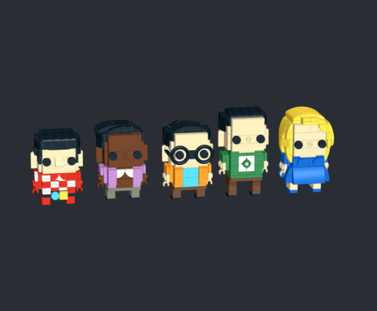 The Big Bang Theory Brickheadz