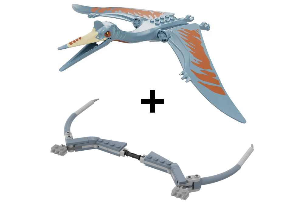 Posable Quetzalcoatlus Wings (Rebirth Version)