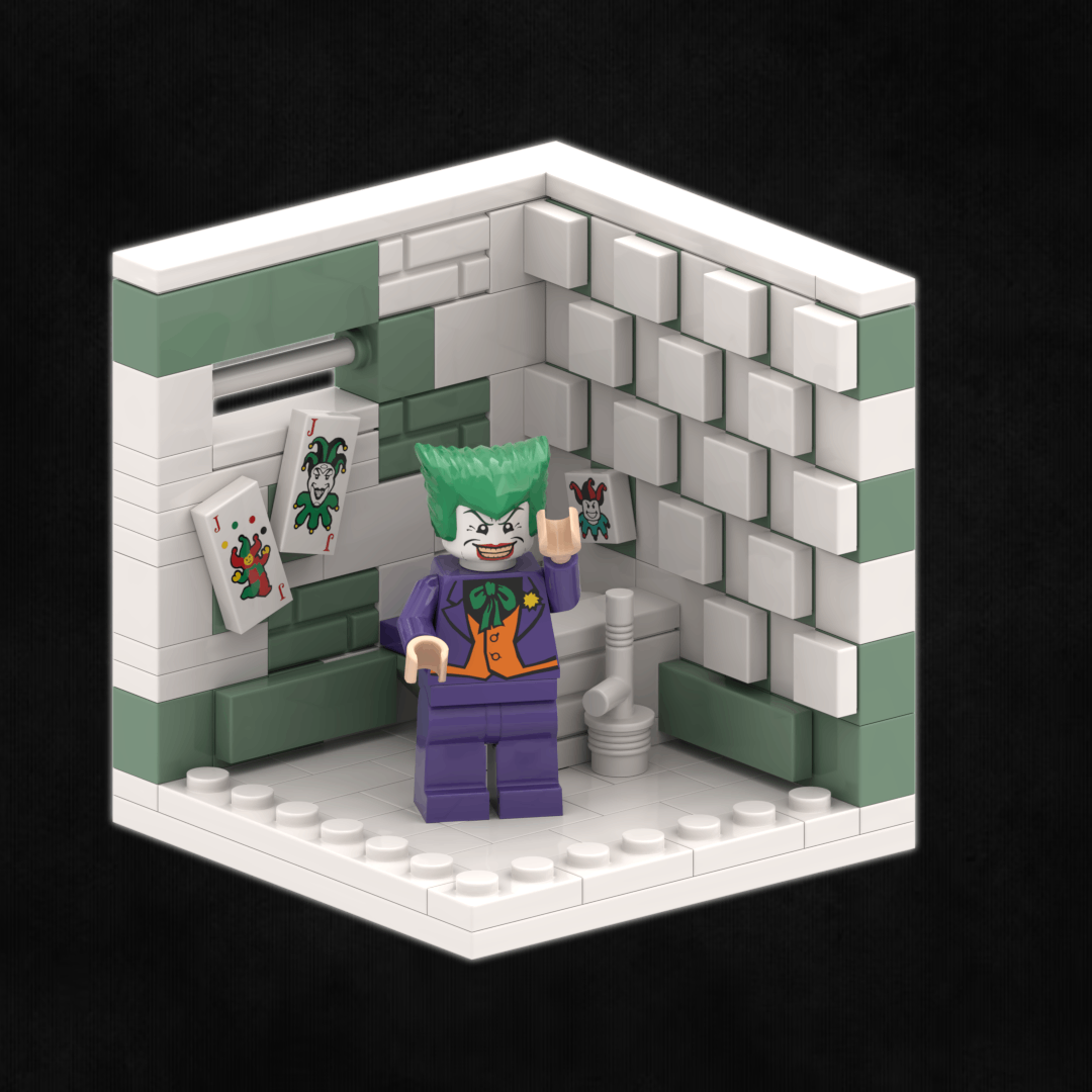 The Joker Minifigure Stand/Display - Bat-man