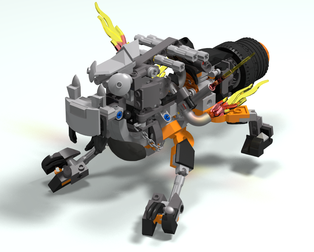 Ghost Rider Insect Mech alternate build