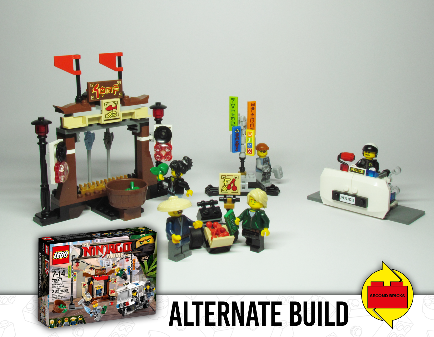 70607-2: NINJAGO City Fair alternate build