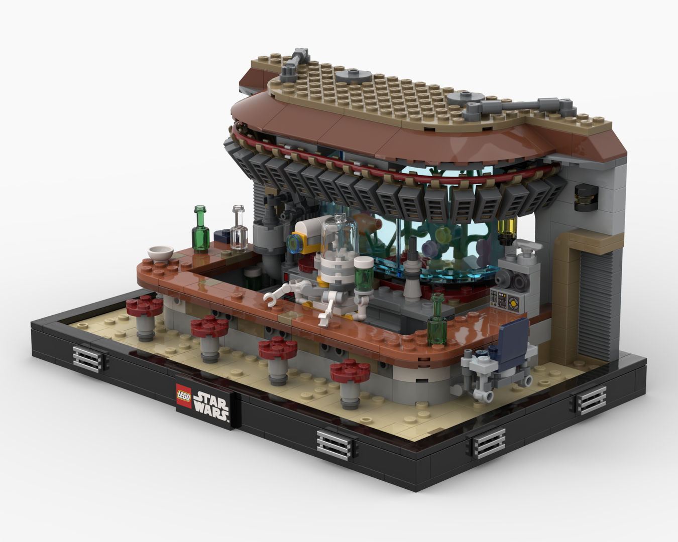 Pyloon Saloon Survivor Diorama