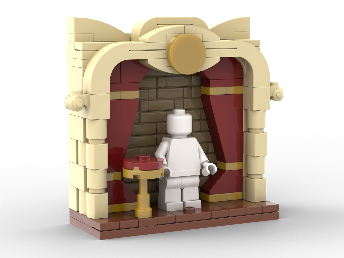 Small Proscenium Arch (MOC-214461) - LEGO MOC | MOC Tracker