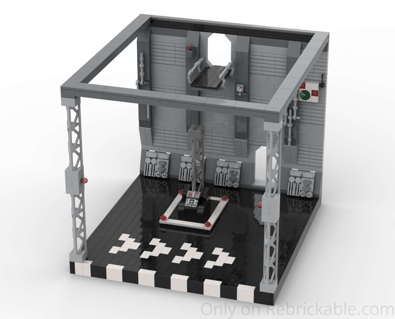 TIE-Fighter hangar display