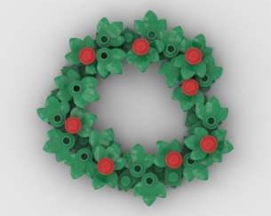 Simple Christmas Wreath Ornament