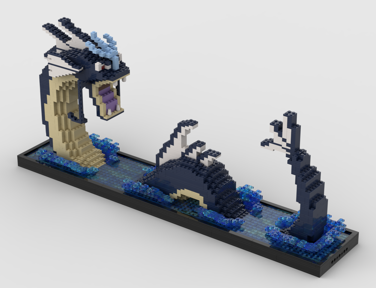 Pokemon Gyarados Sculpture