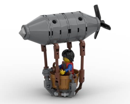 Medieval airship