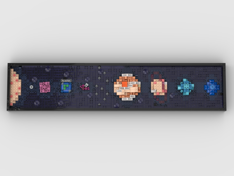 Solar System - Milky Way 31212 Alternate Build alternate build