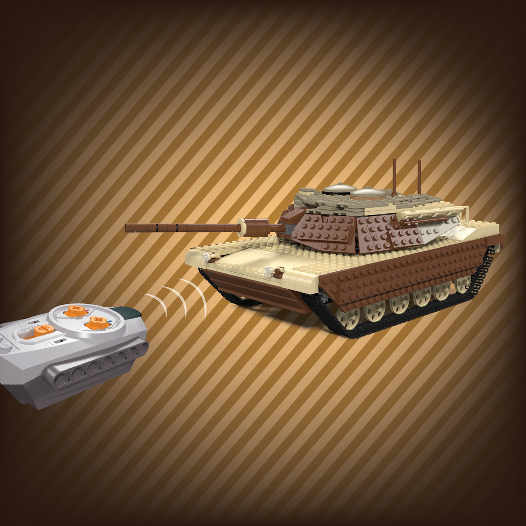 Abrams Tank with  Power Functions