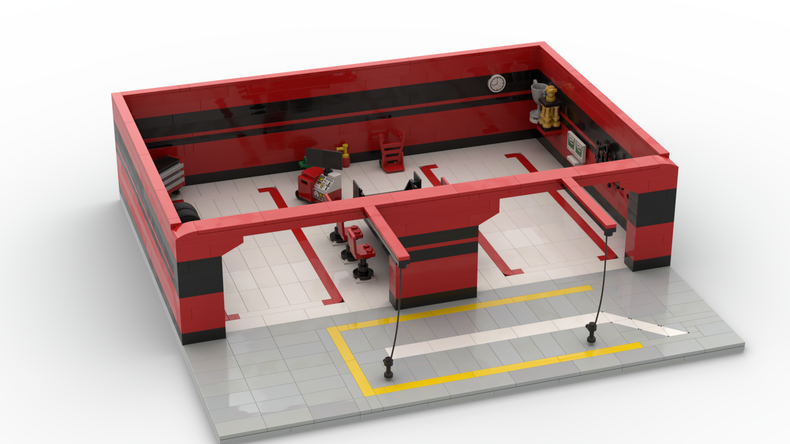 Speed champions F1 Pitstop and garage