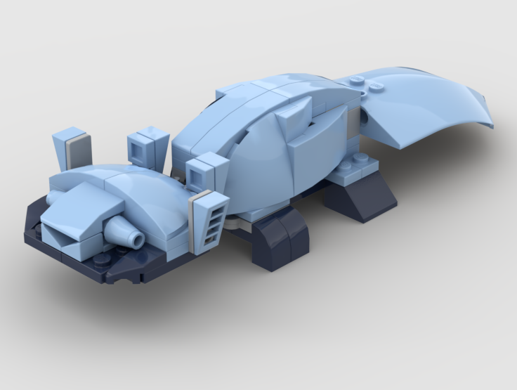 Vespa Blue Axolotl alternate build
