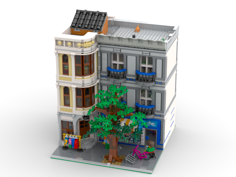 modular building 'bike shop'