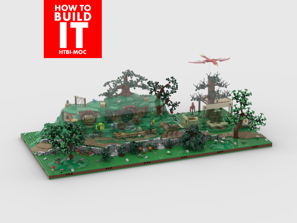 The Shire - Display for set 10354