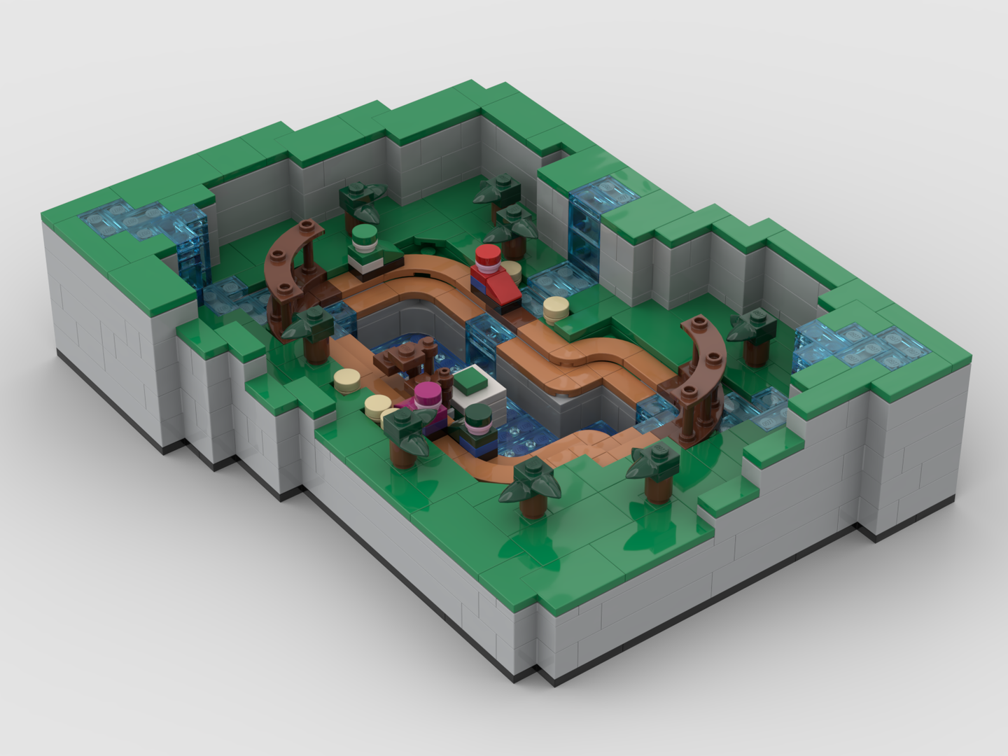 Yoshi Falls - Mario Kart DS / Mario Kart Wii