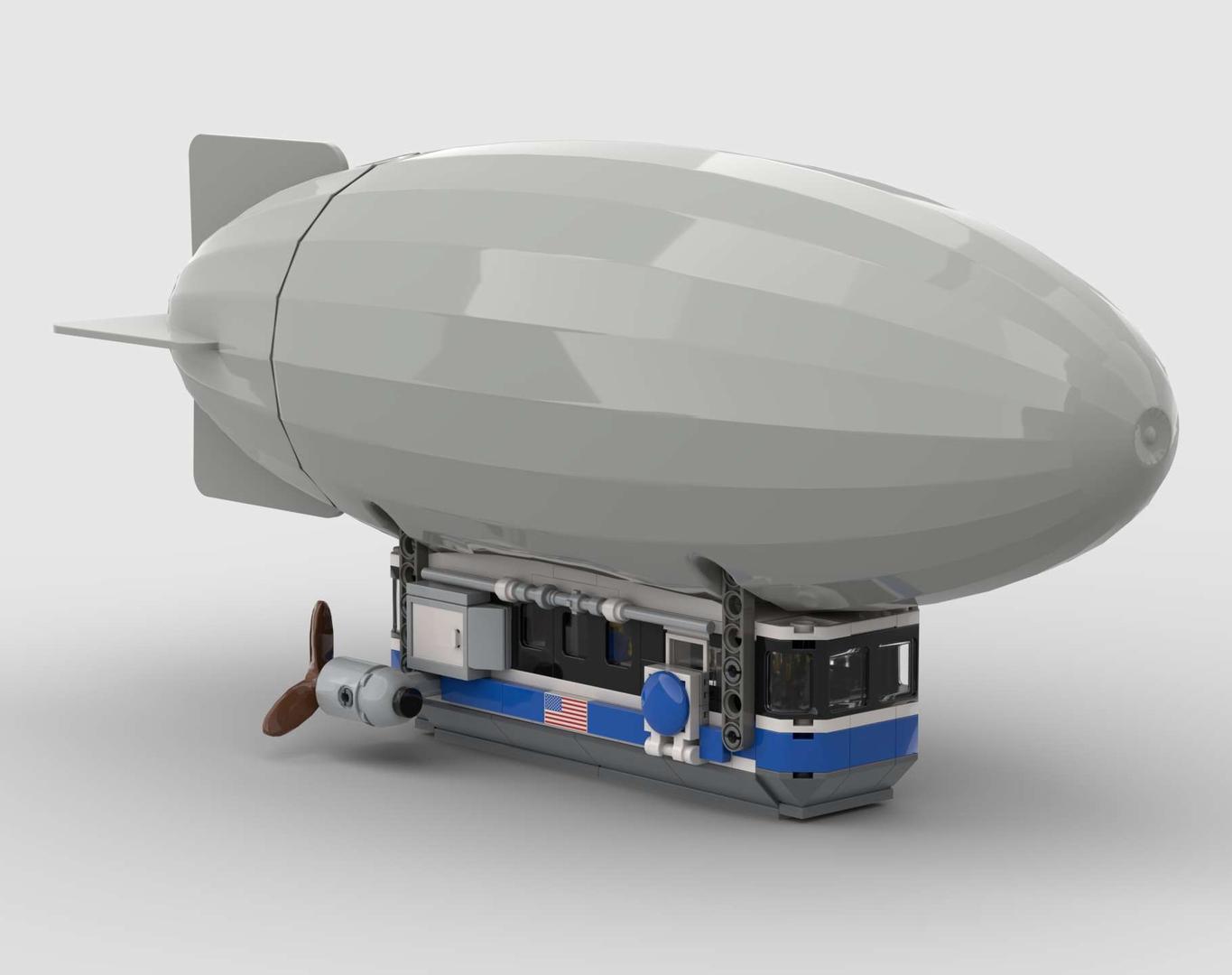 Brickticks Aeronautical Engineering Hindenbrick Trans-Atlantic Passenger Airship