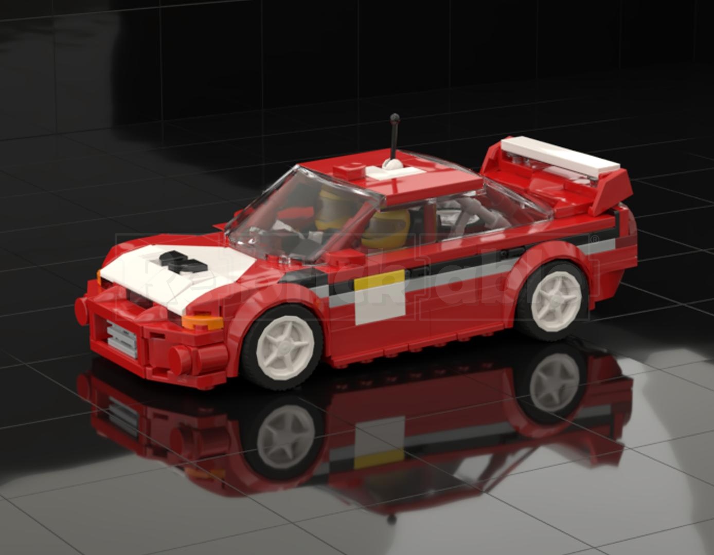 Mitsubishi Lancer Evolution VI Rally car (tarmac spec)