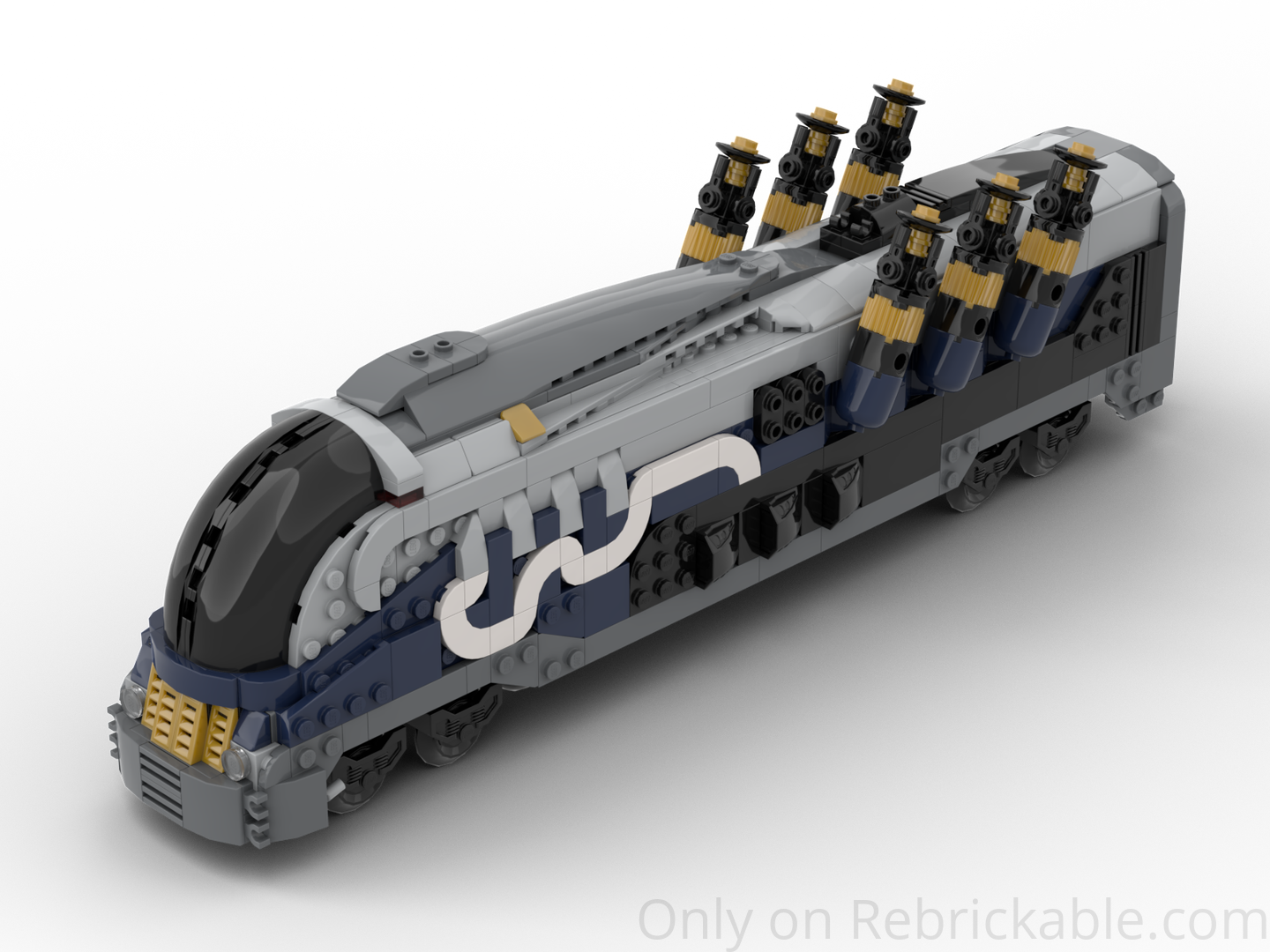 FFVIII Intercontinental Train Locomotive (2020 version)
