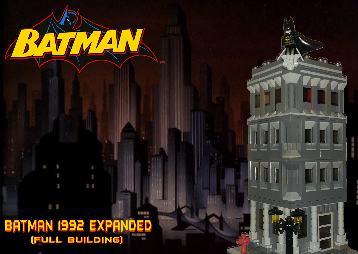 Gotham City Building 30653-1 Expanded (full building)