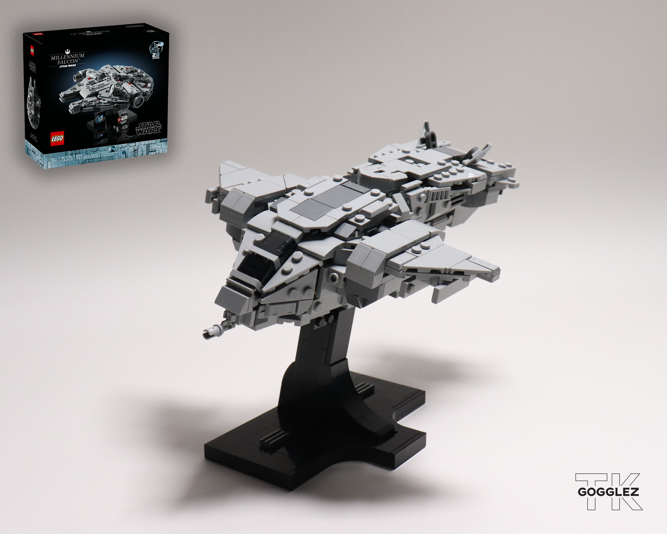 Halo Pelican Dropship (75375 Alternate Build)