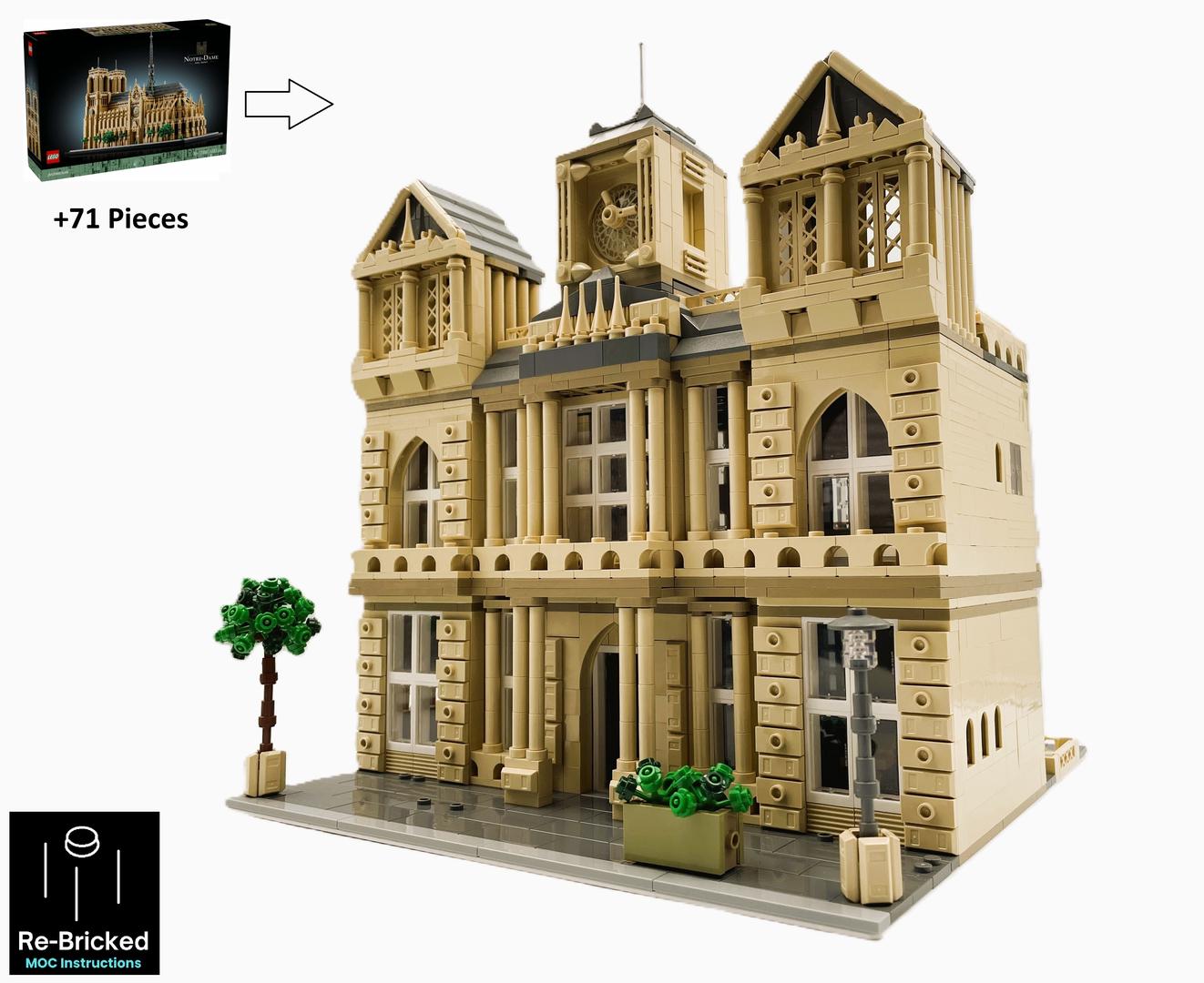 Old Town Hall Modular Modified build of 21061