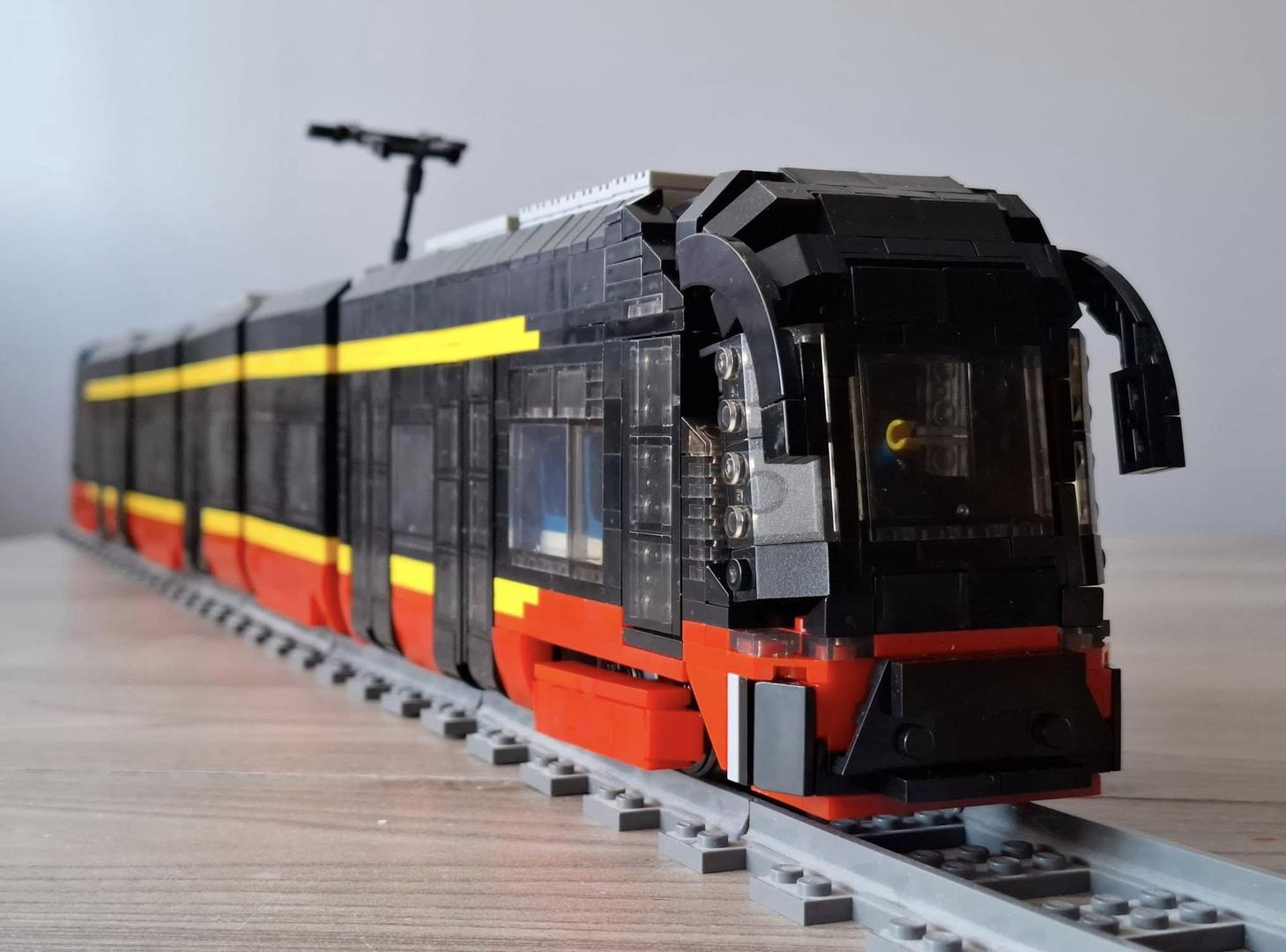 Moderus Gamma LF 06 AC tram - motorized version