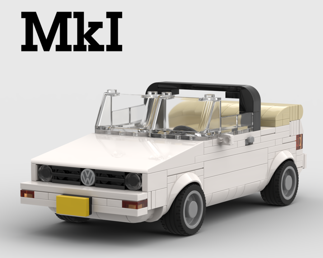 Golf Mk1 Convertible White Edition