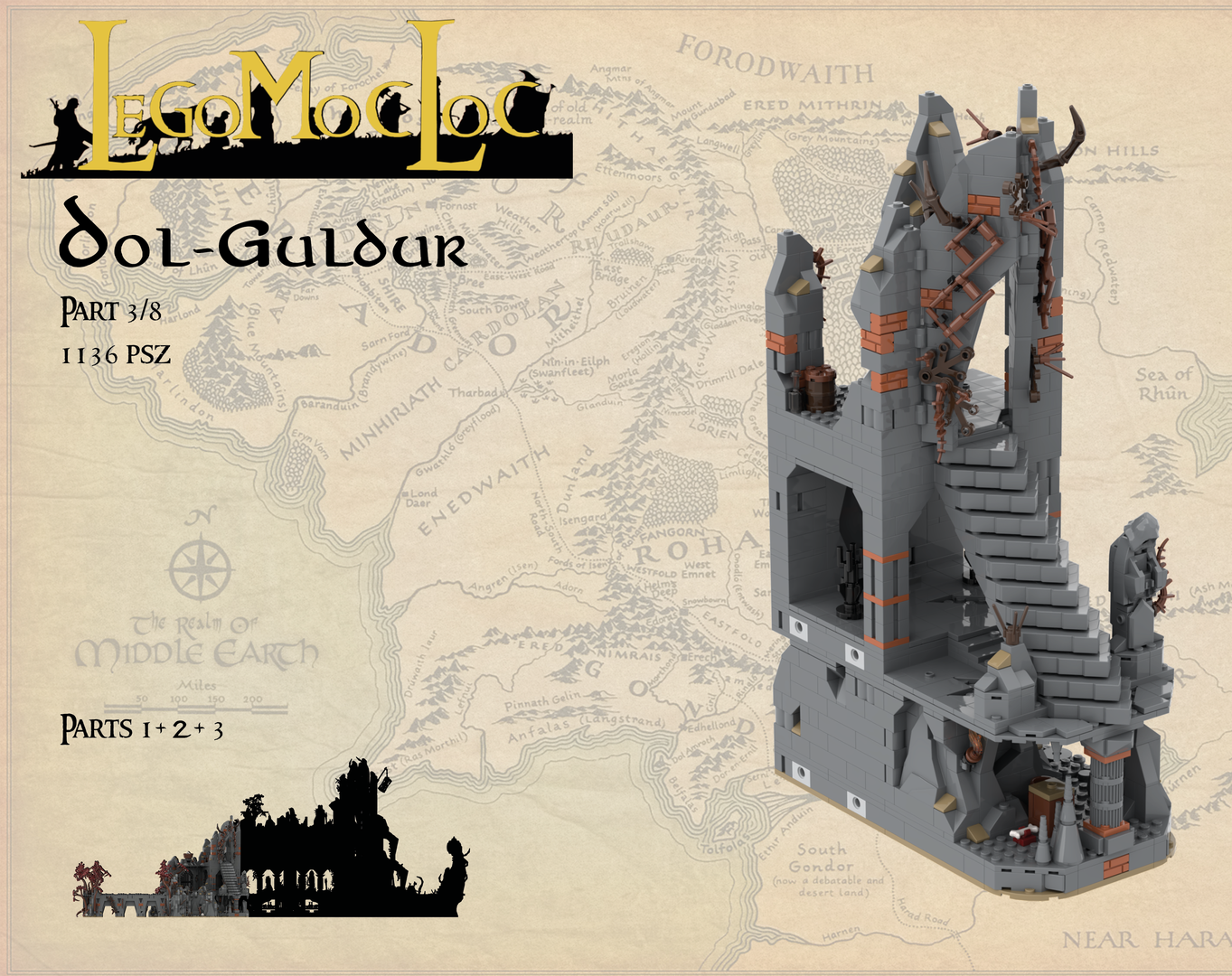 UCS Dol-Guldur - part 3/8
