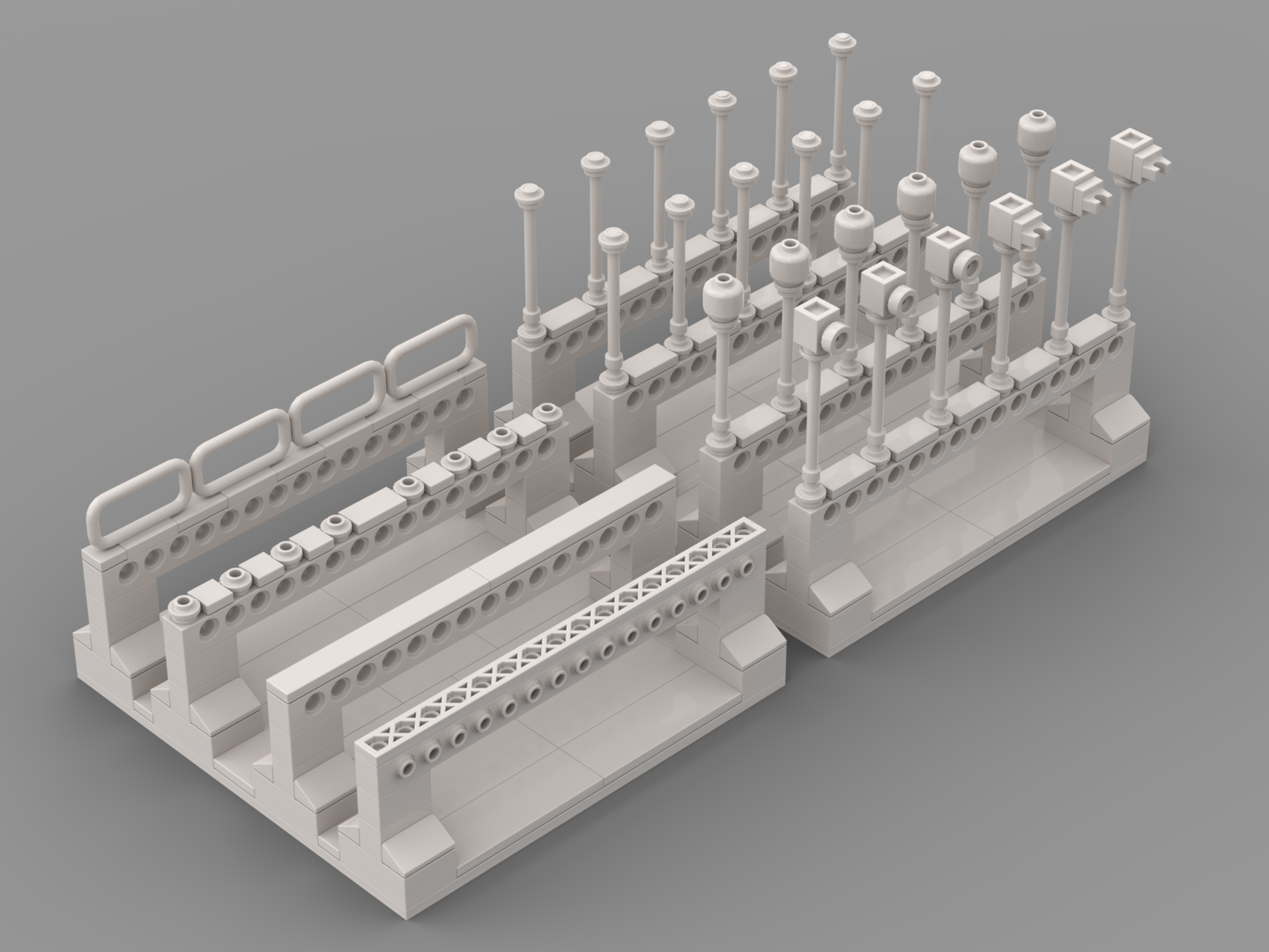 Lego Minifigure customization plates