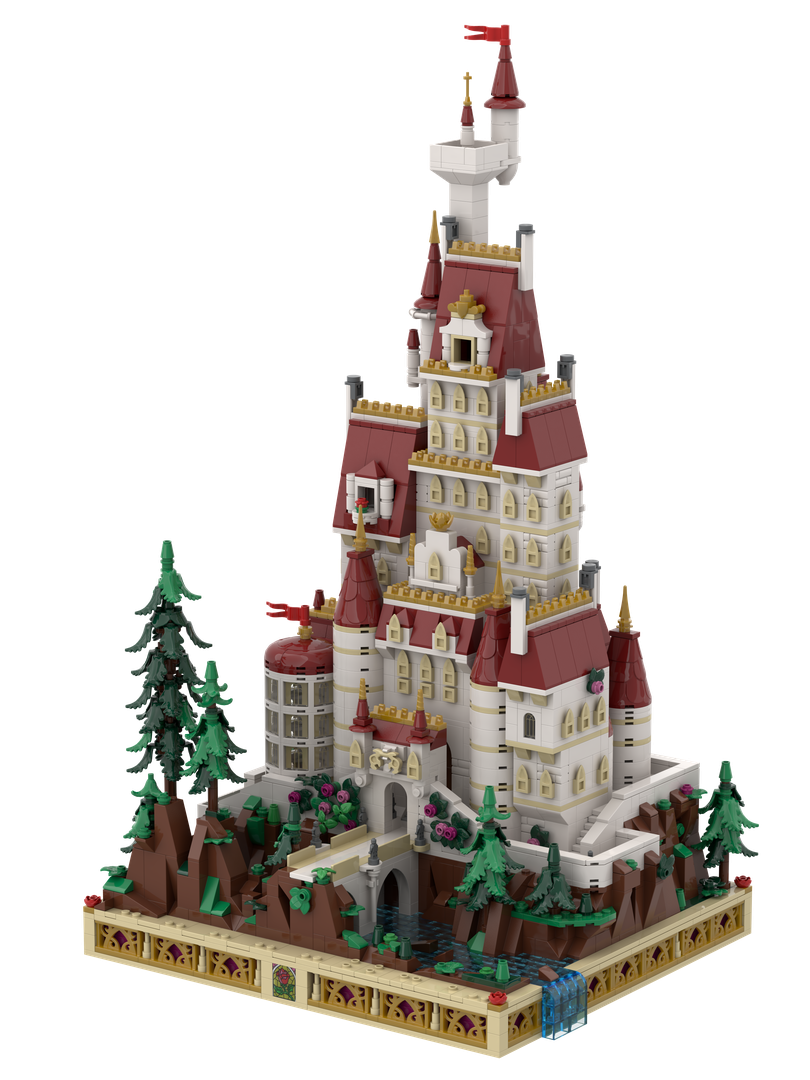 Beauty and the Beast mini scale Castle