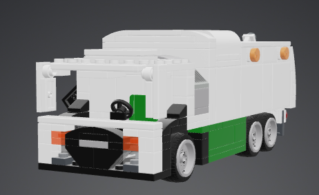 Mack Lr Garbage truck
