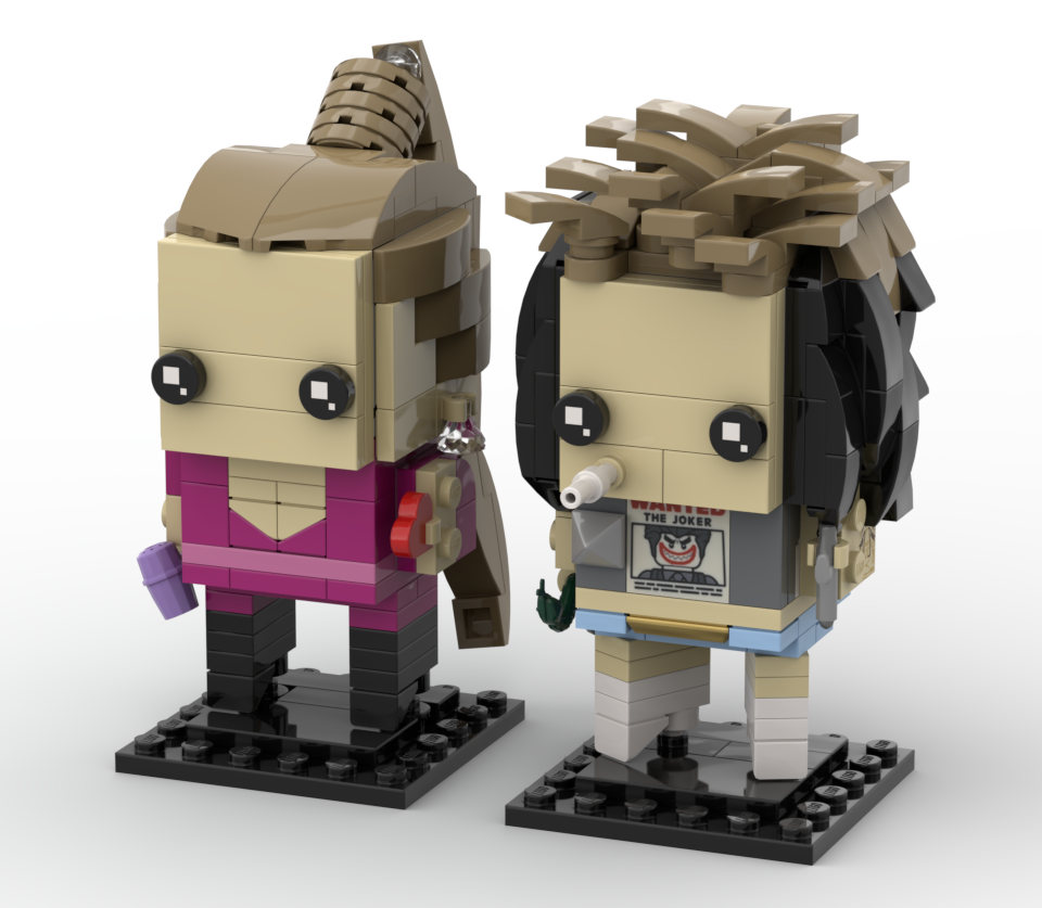 Tabita och Gulletussan Brickheadz