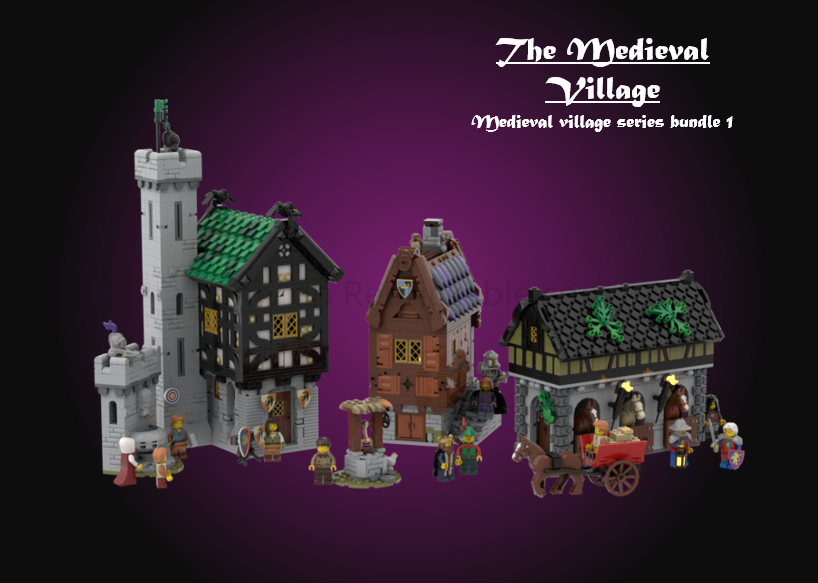 The Medieval  village  - Series 1 bundle