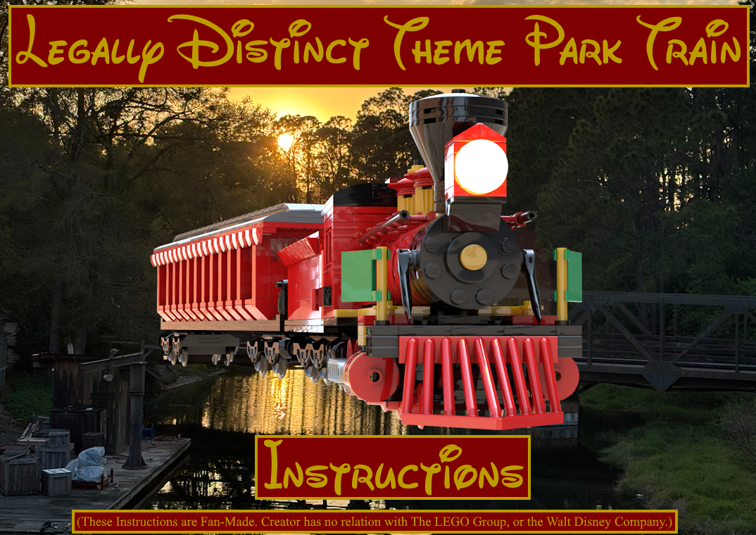 Legally Distinct Theme Park Train