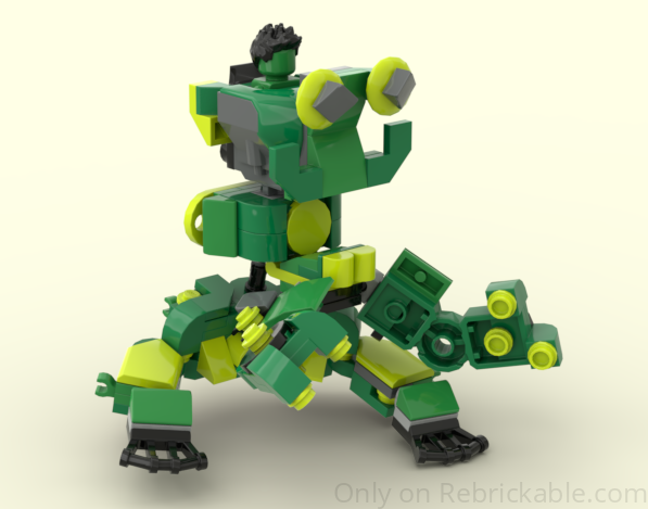 76241: Hulk's Frog Mech alternate build
