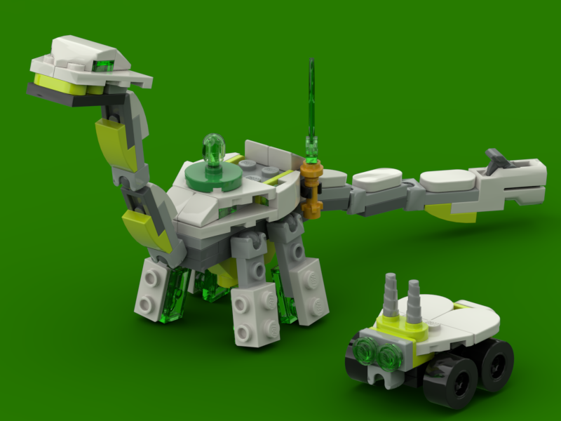 Cyber Sauropod &amp; Love Bug-E