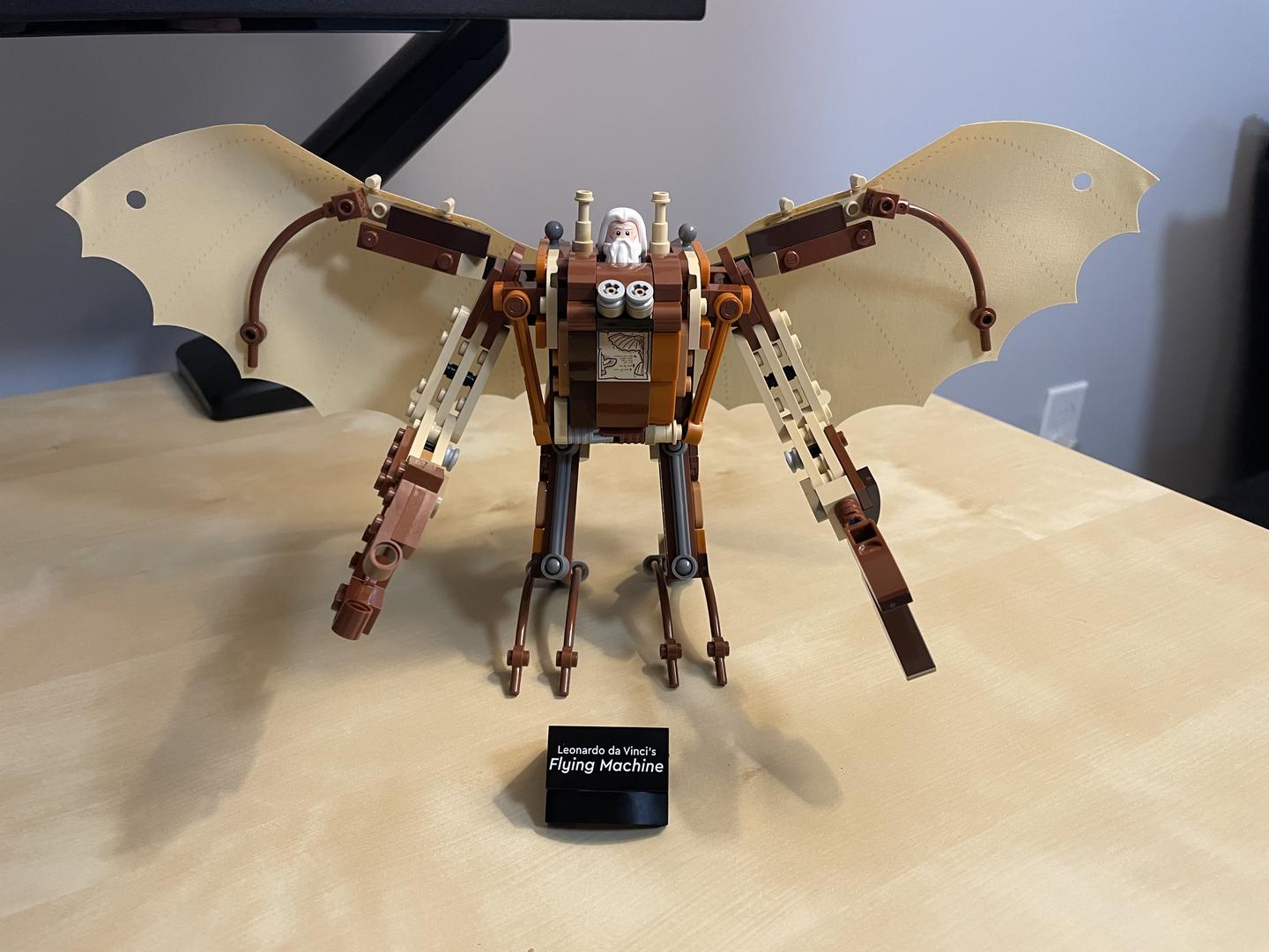 Leonardo da Vinci's Flying Mech Suit