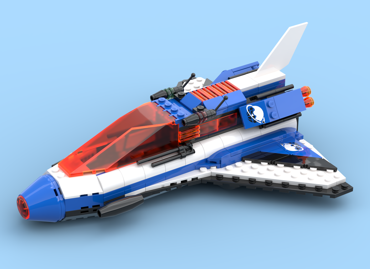 Ice Planet Shuttle - compatible to 10391