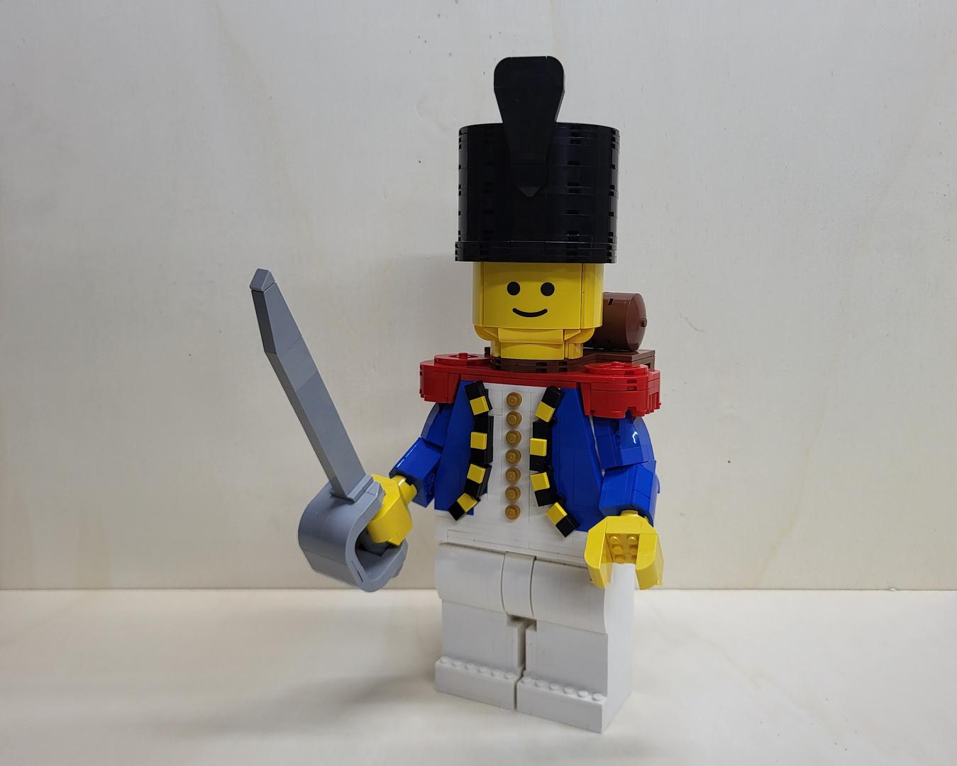 Up-Scaled Imperial Soldier Minifigure