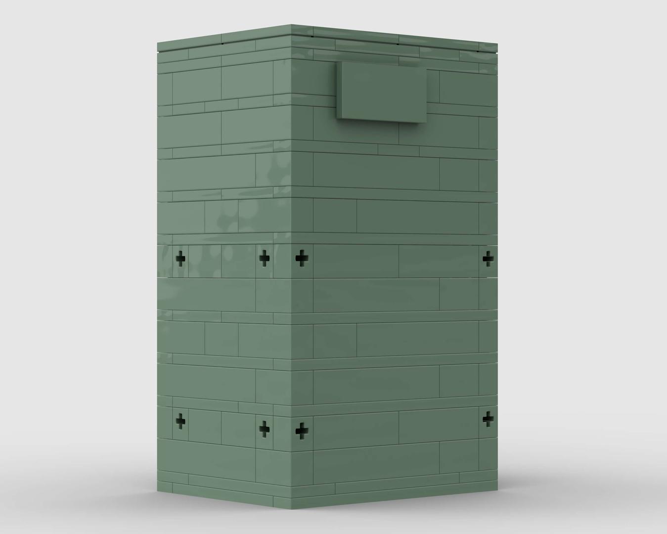 Pen Container From 21327 typewriter alternate build