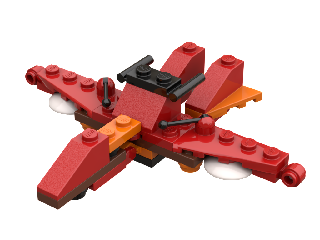 4349 - Red Scoot Ship