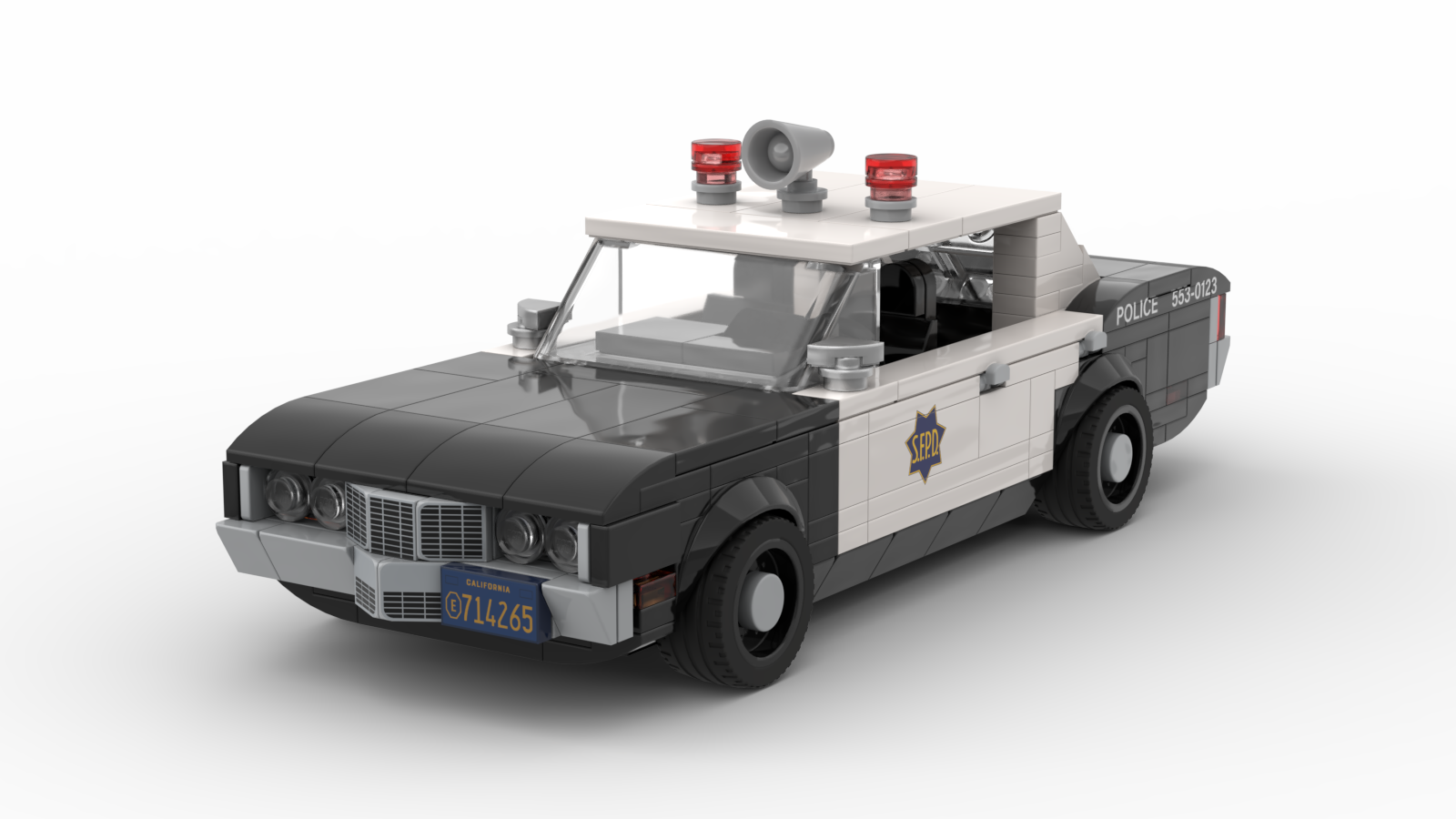 1972 Ford Custom 500 Police Interceptor