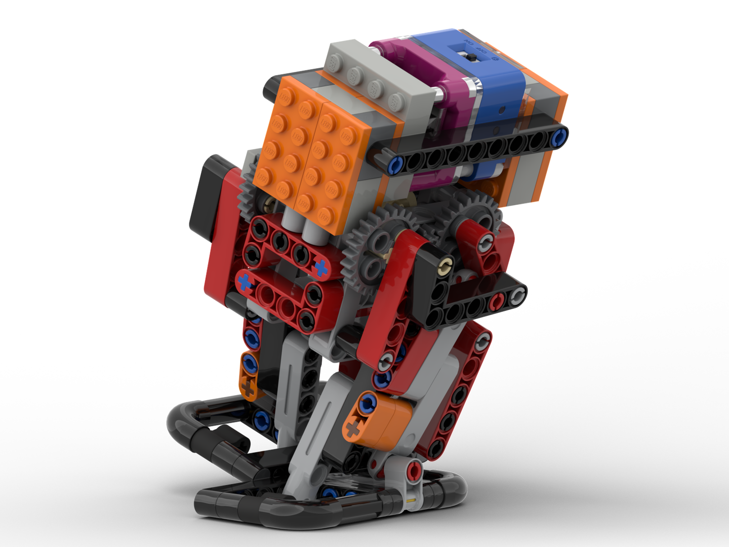 Bipedal Walker Circuit Cubes